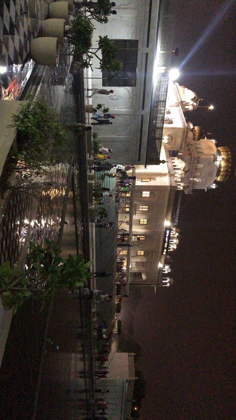 Gurdwara Shri Bangla Sahib Bangla Sahib Gurudwara Night, Bangla Sahib Gurudwara, Brahma Kumaris Meditation, Bangla Sahib, Ancient Wisdom Quotes, Delhi City, Brahma Kumaris, Car Driver, Mood Instagram