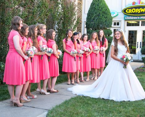 Jessa Duggar Wedding, Jessa Duggar, Duggar Wedding, Semi Formal Wedding, Happy Man, Duggar Family, 19 Kids And Counting, 19 Kids, Celebrity Beauty