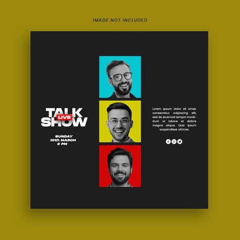 Speaker Announcement Design, Meet The Team Social Media Post, Talk Show Poster Design, Meeting Poster Design, Talk Show Poster, Talk Show Logo, Seminar Poster Design, Conference Poster Design, Webinar Poster Design