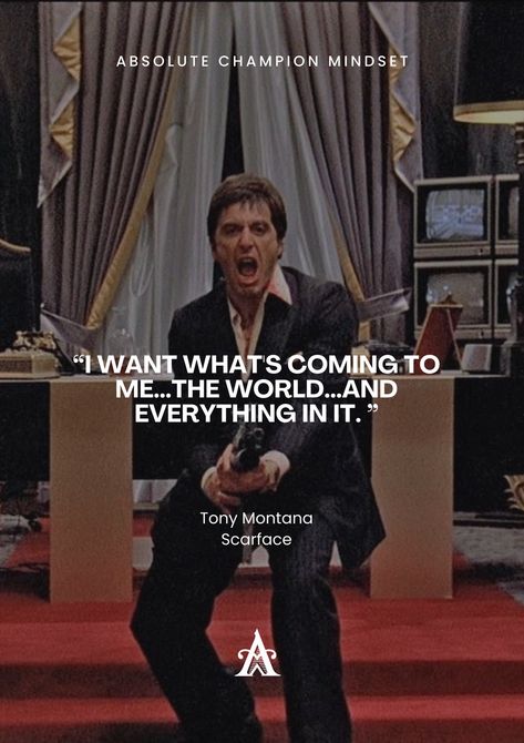 Tony Montana Quotes, Monaco Quotes, Montana Quotes, Scarface Quotes, Scarface Movie, Movie Quotes Inspirational, Godfather Movie, Actor Quotes, Face Quotes