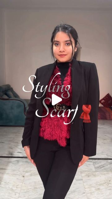 Jasmine Nagpal on Instagram: "Scarf Hack: Transforming into two chic tops!🧣 1 or 2? Comment your favourite. #scarfhacks #scarftop . . . [scarf, scarf styling, scarf hacks, hacks, winterfashion, winter styling, winter hacks, styling tips, different ways, Chandigarh, gurugram, blogger, reels, viral, explore ] #scarf #stole #stolesandscarves #hacks #winterfashion #winterstyling, #winterhacks #stylingtips #differentways #Chandigarh #gurugram #blogger #reelsviral #explorefashion #chandigarhblogger #chandigarhinfluencer #gurgaonblogger" Styling Scarf, Scarf Hacks, Scarf Styling, Winter Hacks, Winter Styling, Draping Fashion, Chic Tops, Scarf Top, Classy Dress Outfits