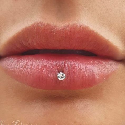 Read these lips this piercing is gorgeous Check out this inverted lip piercing done by  Be you! Lip Piercing Ashley, Ashley Lip Piercing, Double Lip Piercing, Ashley Piercing, Double Tongue Piercing, Double Cartilage Piercing, Face Piercings, Multiple Ear Piercings, Cool Piercings