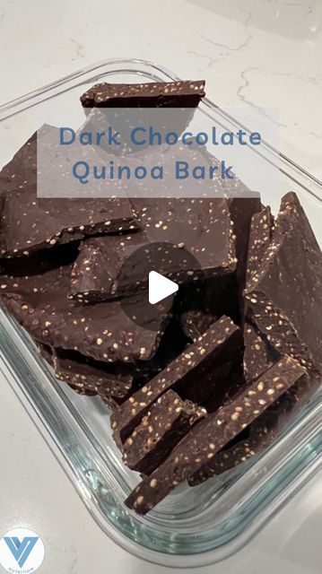 Vulcan Nutrition on Instagram: "Calling all my fellow sweet tooth friends! This quinoa dark chocolate bark is a great way to satisfy your sweet craving, while also adding in some protein and fiber.  My go-to treat: 3/4 cup Oikos triple zero Greek yogurt 1 ounce of chocolate bark 1/2 cup raspberries Sprinkle of granola" Quinoa Dark Chocolate Bark, Oikos Triple Zero, Chocolate Greek Yogurt, Dark Chocolate Bark, Yogurt Bark, Chocolate Granola, Chocolate Bark, Low Fat Recipes, Chocolate Raspberry