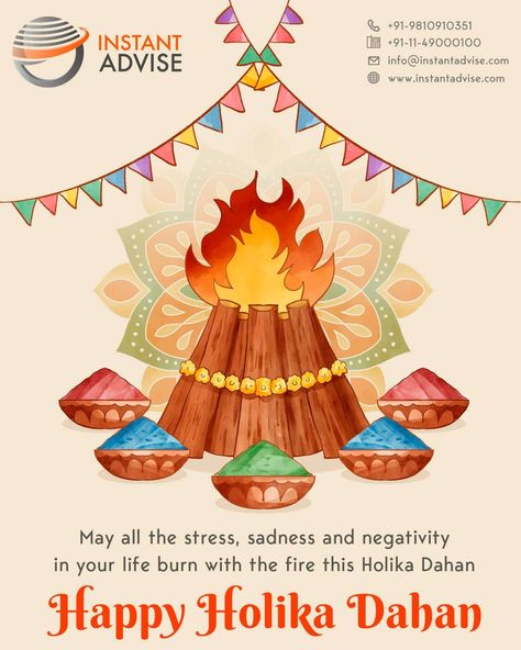 Happy Holika Dahan Holika Dahan Poster, Happy Holika Dahan, Holika Dahan, Mahadev Hd Wallpaper, Holi Party, Holi Celebration, Gallery Wallpaper, Holi Festival, Art Gallery Wallpaper