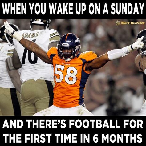 Football Sundays!!!!!!!                                                                                                                                                     More American Football Memes, Broncos Memes, Nfl Jokes, Fantasy Football Humor, Funny Nfl, Nfl Funny, Football Jokes, Sunday Football, Bad Man