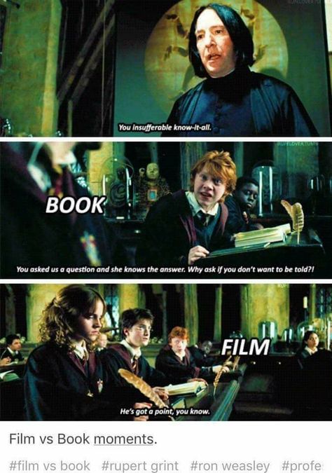 Movie Ron wasn’t as wonderful as Book Ron, whom I fell in love with!!! Book Harry Vs Movie Harry, Harry Potter Characters Book Vs Movie, Book Ron Weasley Fan Art, Harry Potter Book Scenes, Harry Potter Books Vs Movies, Ron Weasley X Harry Potter, Ron Weasley Prisoner Of Azkaban, Harry Potter Book Vs Movie, Ron Weasley Book