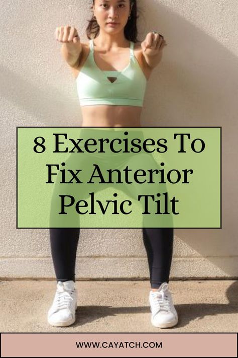 Fix Anterior Pelvic Tilt, Hip Stretching Exercises, Best Leg Stretches, Ms Exercises, Anterior Pelvic Tilt, Posture Stretches, Better Posture Exercises, Posture Correction Exercises, Yoga Pilates Workout