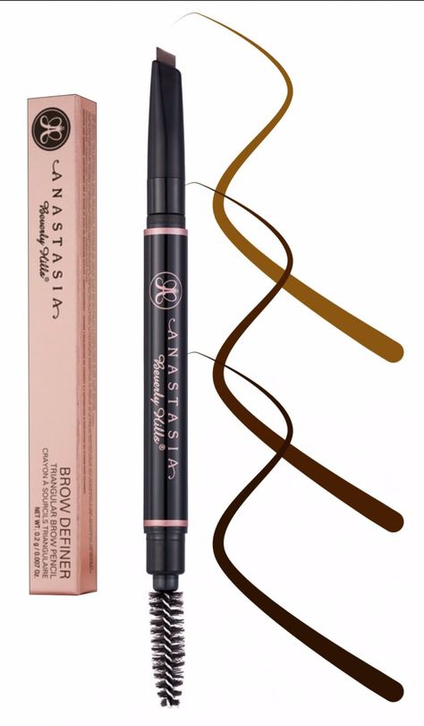 Anastasia+Beverly+Hills+Brow+Definer+Skinny+Brow+Soft+Brown+Pencil+Liner+Makeup Anastasia Makeup, Beverly Hill, Pencil Liner, Eyebrow Makeup Tips, Anastasia Beverly Hills Brow, Eyebrow Liner, Anastasia Brow, Anastasia Beverly Hills Makeup, Favorite Makeup Products