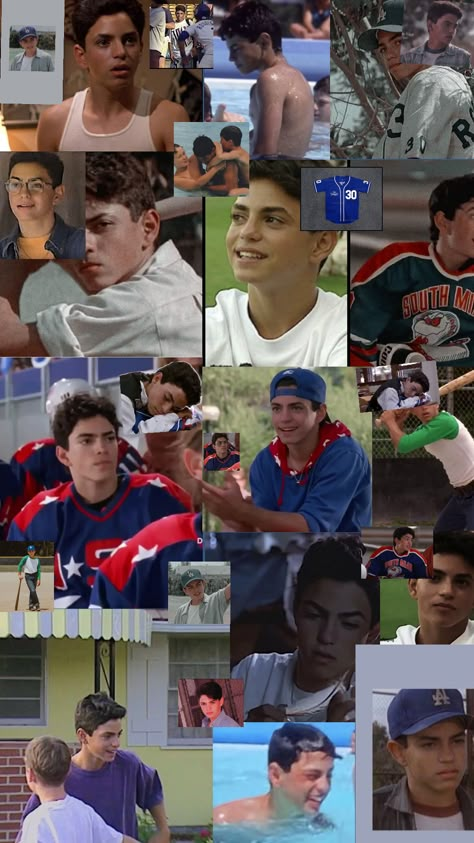 Sandslot blue wallpaper and pictures and everything Benny Rodriguez Wallpaper, Sandlot Wallpaper, Benny From Sandlot, Young Mike Vitar, The Sandlot Kids, Sandlot Benny, Benny Rodriguez, Mike Vitar, Benny The Jet Rodriguez