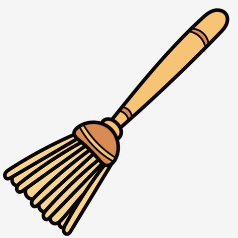 Broom Drawing, Broom Illustration, Education Clipart, Background For Powerpoint Presentation, Cartoon Airplane, Cartoon Sun, Mops And Brooms, Cute Couple Comics, Shapes Preschool