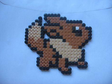 Eevee Minecraft Beads, Pokemon Cross Stitch, Pokemon Perler Beads, Pokemon Birthday Party, Easy Perler Beads Ideas, Perler Art, Perler Crafts, Diy Perler Bead Crafts, Hama Bead