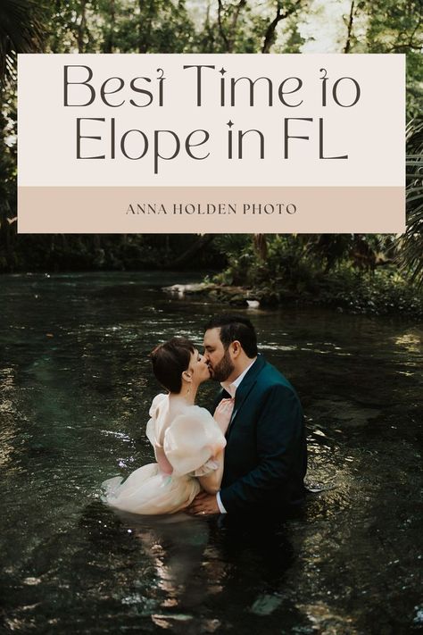 Find out why January through March is the best time to elope in Florida, with top locations, weather tips, and elopement activity ideas! Elope In Florida, Coast Elopement, Elopement Ideas, Activity Ideas, East Coast, Elopement, Florida