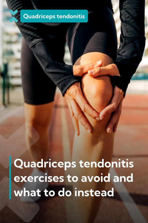 If you want to know what exercises to avoid with quadriceps tendonitis (and why) and what to do instead for the best results - this blog article is for you! Knee Tendon Stretches, Quadriceps Tendinopathy, Quadriceps Stretch, Knee Pain Relief Exercises, Cupping Therapy, Knee Pain Relief, Blog Article, Knee Pain, Pain Relief