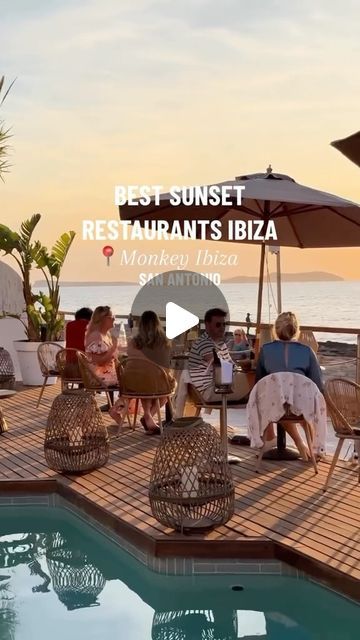 Ibiza 2024 on Instagram: "Beat sunset restaurants Ibiza: Monkey Ibiza, San Antonio 🧡" Ibiza 2024, Sunset Restaurant, March 3, San Antonio, Ibiza, Spain, Restaurant, On Instagram, Instagram