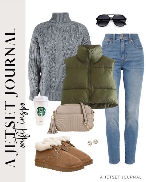 Amazon Lookbook, Vest Outfit Ideas, Amazon Outfit Ideas, Puffer Vest Outfit, Simple Winter Outfits, Vest Outfit, Walmart Fashion, Effortlessly Chic Outfits, Vest Outfits