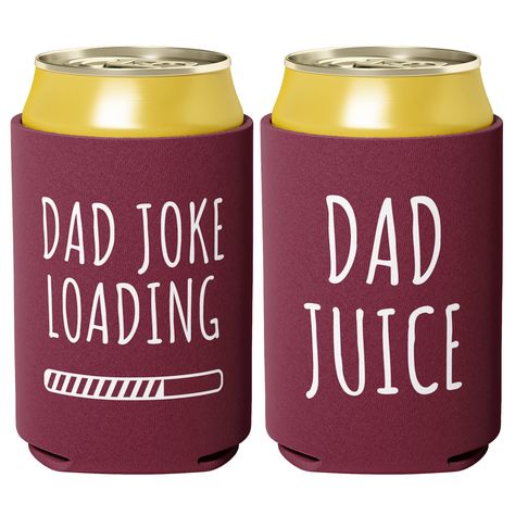 PRICES MAY VARY. THIS FUNNY DESIGN WILL MAKE YOUR DAD LAUGH! Such embarrassing humor is reserved only for the best fathers in the world! These covers make hilarious family secret santa gifts and will let your daddy know how much you appreciate his lame dad jokes. PREMIUM INK THAT WON'T FADE OVER TIME. Our neoprene can cooler sleeves are printed in America, using only the finest, fade resistant ink! No more worrying about hard to see, smudging designs that you can no longer read after a few uses. Funny Beer Koozies, Koozie Design, Beer Coozie, Beer Can Holder, Beer Koozies, Beer Sleeve, Beer Holder, Drink Cooler, Beer Holders