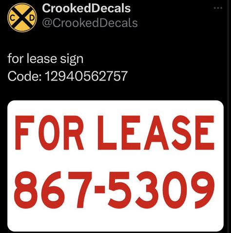 Bloxburg Neighborhood Sign Code, Sold Sign Decal Bloxburg, Town Signs Bloxburg, Bloxburg Apartment Number Decals, For Rent Decal Bloxburg, Bloxburg Number Decal Codes, Bloxburg City Decals Codes, Bloxburg City Sign Decal Codes, For Sale Sign Decals Bloxburg