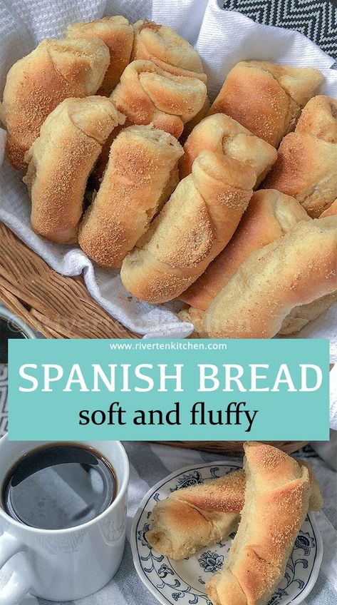 Spanish Bread Filipino Recipe, Spanish Bread Recipe, Filipino Merienda, Filipino Bread Recipe, Filipino Bread, Pandesal Recipe, Spanish Bread, Traditional Spanish Recipes, Pinoy Dessert