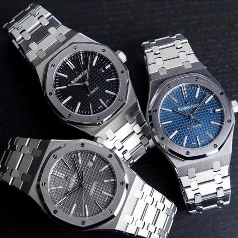 Three Musketeers, Best Watches, The Three Musketeers, Mens Fashion Watches, Audemars Piguet Royal Oak, 1 Of 1, Royal Oak, Rolex Submariner, Audemars Piguet