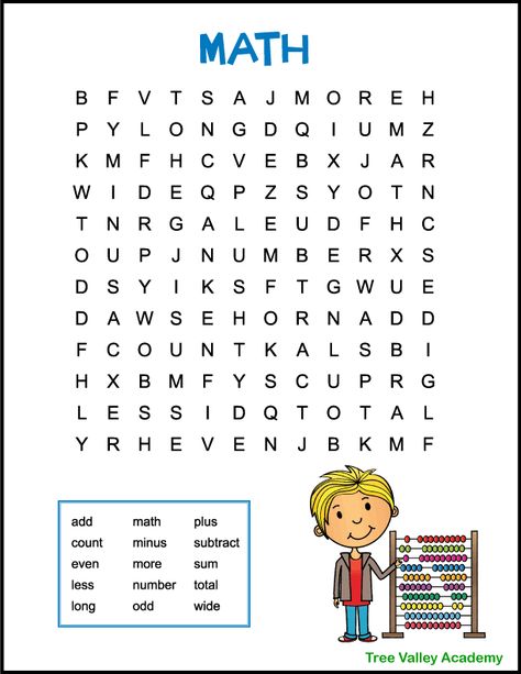 Second Grade Word Search, Math Word Search Puzzles, Maths Puzzles For Grade 2, Simple Word Search, Find Words Puzzle For Kids, Math Word Search, Maths Fractions, Math Terms, Maths Crossword Puzzles