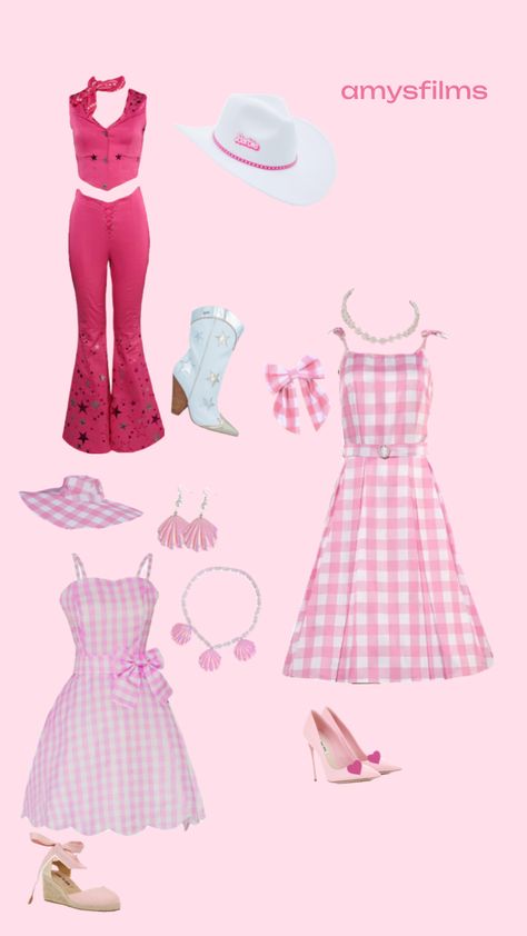 Barbie Halloween costumes! Halloween Costumes Barbie, Hollywood Halloween Costumes, Abi Ball, Bts Moodboard, Barbie Costumes, Barbie Design, Purim Costumes, Barbie Halloween Costume, Free Barbie