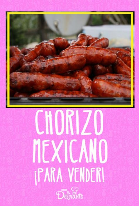 como hacer chorizo para vender facil Chorizo Appetizer, Chorizo Rice, Chorizo Chili, Homemade Chorizo, Chorizo Soup, Chorizo Tacos, Homemade Breakfast Sausage, Chorizo And Potato, Homemade Sausage Recipes