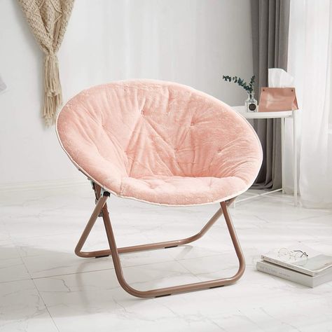 One Size Blush, Saucer Chair, Fabric Lounge Chair, Urban Shop, Pink Chair, Chair Sofa, Urban Lifestyle, Chair Types, Metal Chairs