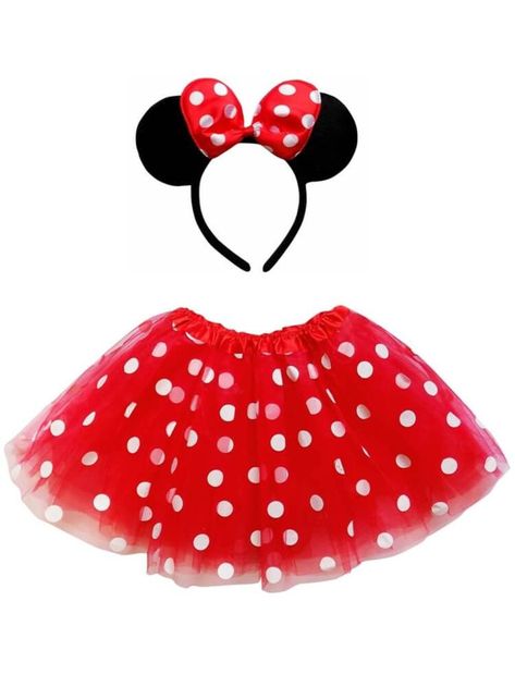 Adult Minnie Mouse Costume - Red Polka Dot Tutu Skirt & Headband Set for Adult or Plus Size - Sydney So Sweet Minnie Mouse Costume Toddler, Halloween Tutu Costumes, Easy Couple Halloween Costumes, Minnie Mouse Costume, Red Tutu, Toddler Tutu, Mouse Costume, Mouse Ears Headband