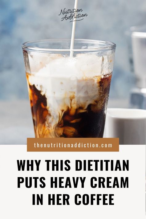 Heavy Cream In Coffee, Metabolism Makeover, Fat Coffee, Refined Carbs, Metabolism Foods, Saturated Fats, Milk Benefits, Low Acid Coffee, Creamy Coffee