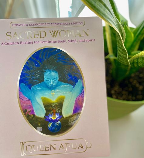 Sacred Woman Queen Afua, Queen Afua, Womb Wellness, Spirit Guide Messages, Wellness Books, Fertility Spells, Ancestral Healing, Rune Reading, White Magic Spells