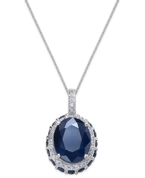 in stock Sapphire Jewelry Necklace, Bungalow Ideas, Blue Topaz Pendant Necklace, Sapphire Pendant Necklace, Choppy Haircuts, White Gold Pendant Necklace, Blue Sapphire Pendant, Sapphire Necklace Pendants, Blue Sapphire Necklace