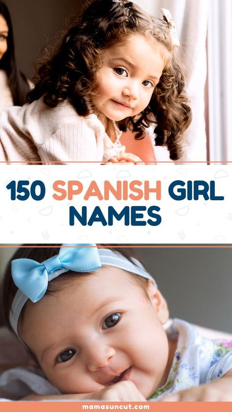 Hispanic Baby Names Girls, Spanish Girl Names, Mexican Girl Names, Girl Names With E, Mexican Baby Names, Spanish Girls Names, Twin Girl Names, Classic Girls Names, Mexican Names