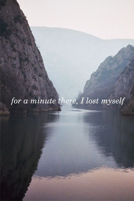 : Citation Nature, I Lost Myself, Citations Instagram, Best Travel Quotes, Acrylic Coffin, Travel Quotes Inspirational, Adventure Quotes, Nature Quotes, Travel Alone