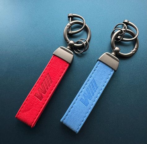 Luxury braided keyring BMW inspired.  Choice of two to choose from. High quality with detailed embossed emblem. Fast dispatch withing 24hrs Bmw Keychain, Bmw Key, Leather Keychain, Key Holder, Key Ring, Key Rings, Keychains, Braids, Accessory Gift