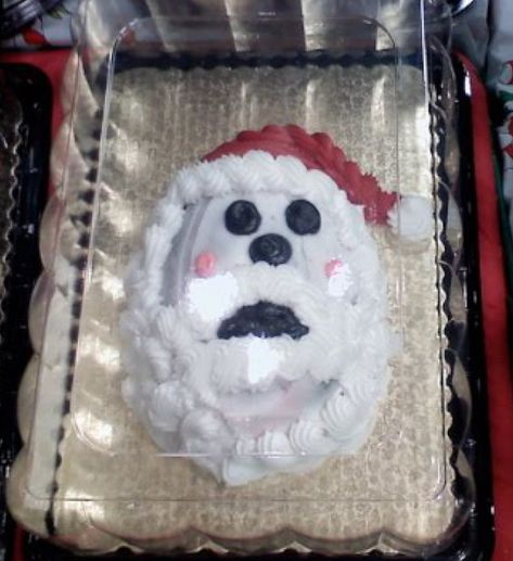 Cake Wreck, Bad Cakes, Santa Cake, Ugly Cakes, Cake Fails, Food Fails, Cake Wrecks, The Ghost, Culinary Arts