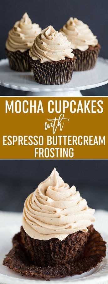 Espresso Buttercream Frosting, Espresso Buttercream, Weight Watcher Desserts, Mocha Cupcakes, Torte Cupcake, Brownie Desserts, Dessert Aux Fruits, Low Carb Dessert, Food Blogs