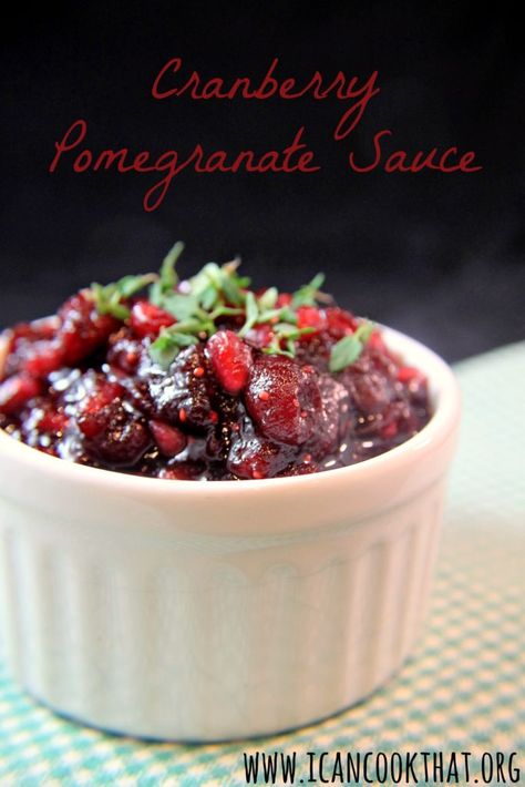 Cranberry Pomegranate Sauce Keto Cranberry Sauce, Cranberry Pomegranate, Cravings Recipes, Pomegranate Sauce, Canned Cranberry Sauce, Gluten Free Tortillas, Thanksgiving Meal, Turkey Dinner, Food Heaven