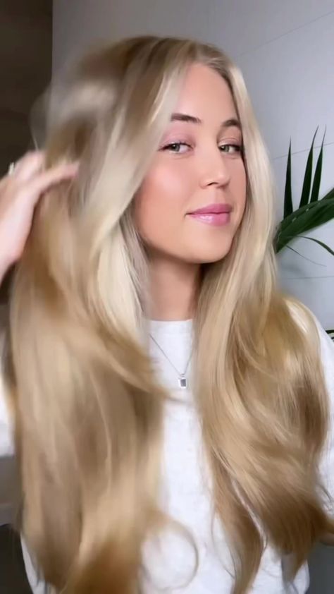 Lilly Van Brooklyn Hair, Lilly Van Brooklyn, Create A Routine, Lustrous Hair, Tiktok Watch, Clean Ingredients, Tiktok Videos, Long Hair Cuts, Blonde Girl