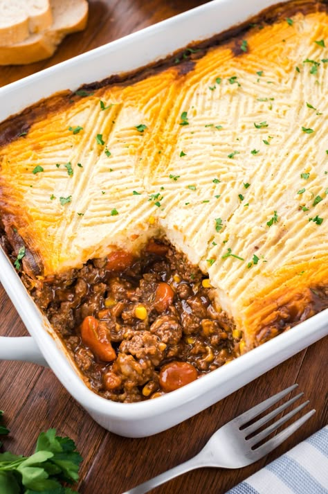 Sheppards Pie Recipe, Recipes Ground Beef, Shepherds Pie Recipe, With Mashed Potatoes, Easy Pie Recipes, Cottage Pie, Shepherd's Pie, Ground Beef Recipes For Dinner, Recipes For Dinner