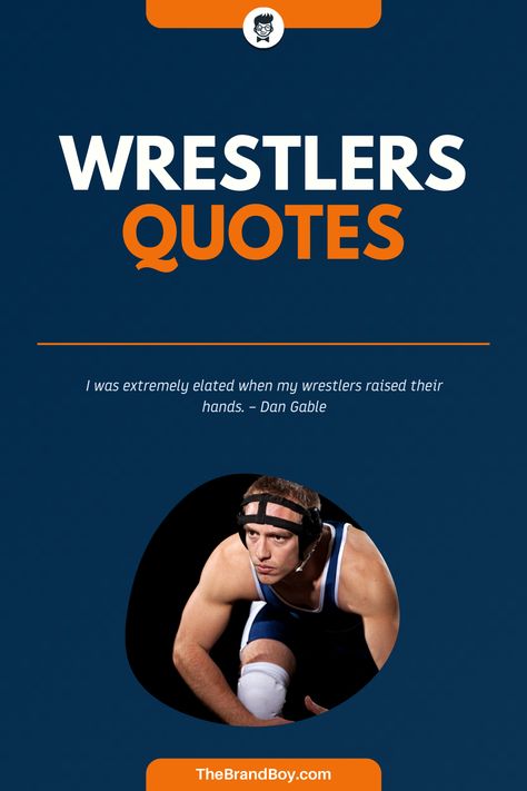 Professional wrestling is a combination of athletics together with theatrics. A lot of wrestlers have become fantastic entertainers out there. #InspirationalQuotes #FamousSayings #QuotesbyFamousPersonalities #LeadersSayings #WrestlersQuotes Wrestling Quotes Motivational, Quotes By Famous Personalities, Famous Wrestlers, Wrestling Quotes, Team Quotes, Senior Quotes, World Famous, Professional Wrestling, Yearbook