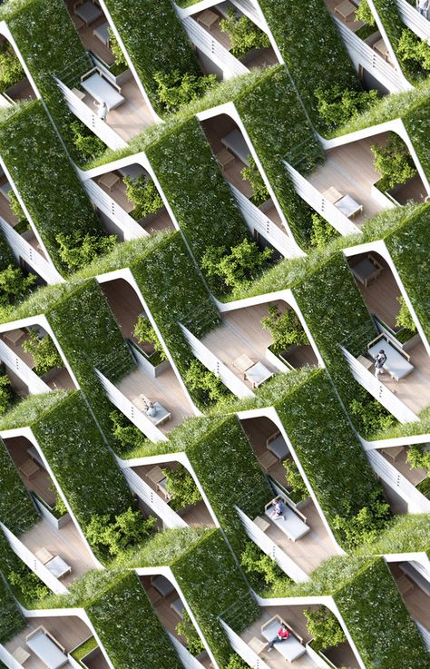 Gallery of Chris Precht Shares his Thoughts on the New Generation of Architects in ReSITE Podcast - 4 Biophilic Architecture, Vertical Forest, Architecture Cool, Green Facade, Eco Architecture, Green Walls, Green Architecture, Sustainable Architecture, Green Roof