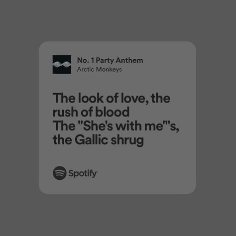 one of their best songs, there’s nothing like it 🫶 i love playing this song on guitar ❤️ Arctic Monkeys No 1 Party Anthem, No 1 Party Anthem Lyrics, No 1 Party Anthem, Song On Guitar, English Poster, Arctic Monkeys Lyrics, Home Lyrics, Party Anthem, English Posters