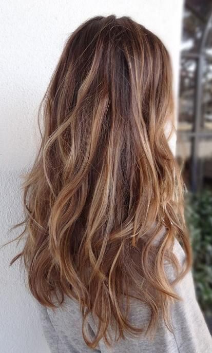 Hair Lowlights, Haircuts 2014, Famous Hairstyles, Colored Hair Tips, Hot Hair Colors, Fall Hair Cuts, Ombré Hair, Bohol, Hair Color And Cut