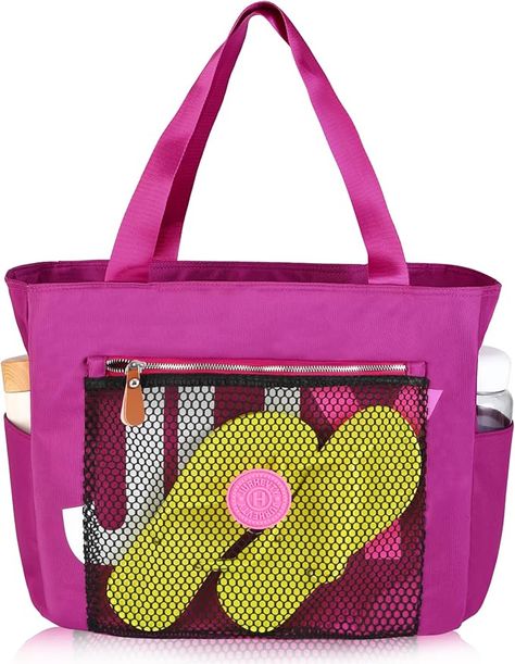 Amazon.com: JurHevty Beach Tote Large Waterproof letter prints Summer Pool Bags with Zipper for Women（Purple） : Clothing, Shoes & Jewelry Purple Clothing, Pool Bag, Pool Bags, Summer Pool, Travel Tote, Beach Tote, Outdoor Travel, Letter Prints, Shoes Jewelry