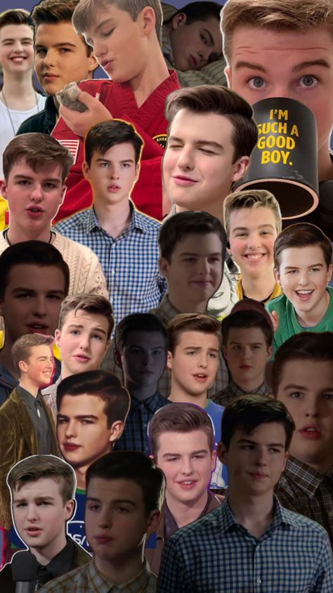 Iain Armitage, Young Sheldon, Smart Boy, Sheldon Cooper, Insta Profile Pic, I Have A Crush, Big Band, Really Cute Outfits, Big Bang Theory