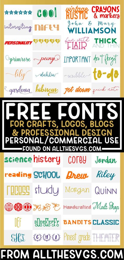 Free Font Downloads For Cricut, Popular Fonts On Dafont, Creative Fonts Design, Printable Letters Free Alphabet Fonts, Fun Free Fonts, Wedding Pairs, Free Cricut Fonts, Free Cricut Downloads, Funny Fonts