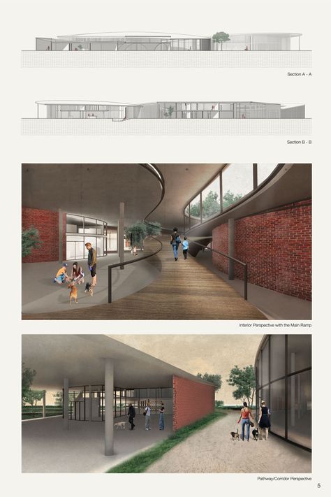 Designing an animal-welfare shelter Homeless Shelter Architecture, Homeless Shelter Design, Landscape Design Competition, Foster House, Architecture Competition, Shelter Design, Cold Hearted, Homeless Shelter, Animal Habitats