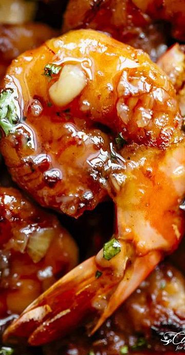 Sticky Shrimp, Shrimp Sauteed Recipes, Shrimp Bites, Glazed Shrimp, Honey Garlic Shrimp Pasta, Shrimp With Garlic Sauce, Honey Sauce For Shrimp, Honey Butter Shrimp, Sauteed Shrimp Recipes