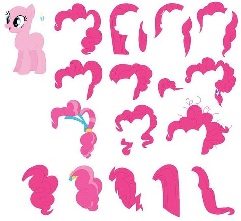 Applejack Mane Set Base by SelenaEde on DeviantArt | The best pony ... Mlp Hairstyles Base, Mlp Hairstyles Ideas, Mlp Hair, Pony Poses, Mlp Hairstyles, Pony Craft, Mlp Poses, Mlp Pinkie Pie, Mlp Drawing