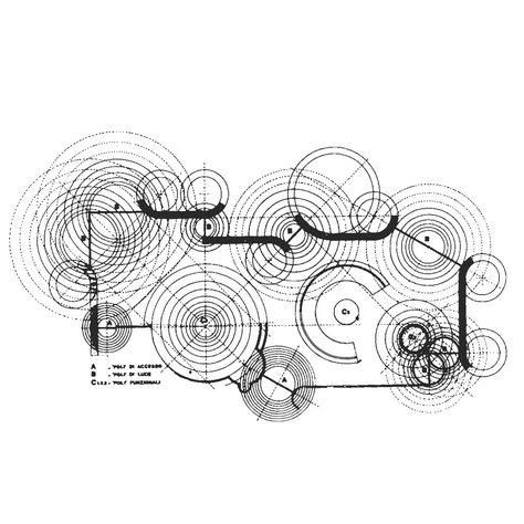 PAOLO PORTOGHESI AND VITTORIO GIGLIOTTI    CASA PAPANICE IN ROME, 1969    “The effect of the geometry extending beyond the building.” Iq Logo, Late Modernism, Architectural Orders, Concept Diagram, Abstract Drawing, Diagram Architecture, Architecture Presentation, Lombok, Concept Architecture